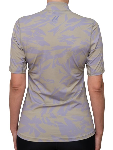 Vorschau: WOMEN UV Shirt ‘ha'akili fiona‘ Rückansicht mit Model 