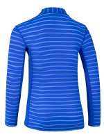 Preview: Longsleeve shirt 'yip hip ike striped cobalt / cobalt' back view 