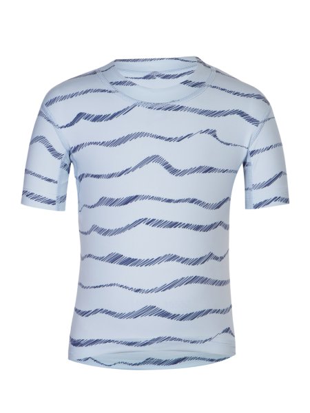 Vorschau: UV Shirt ‘blue waves‘ Vorderansicht 