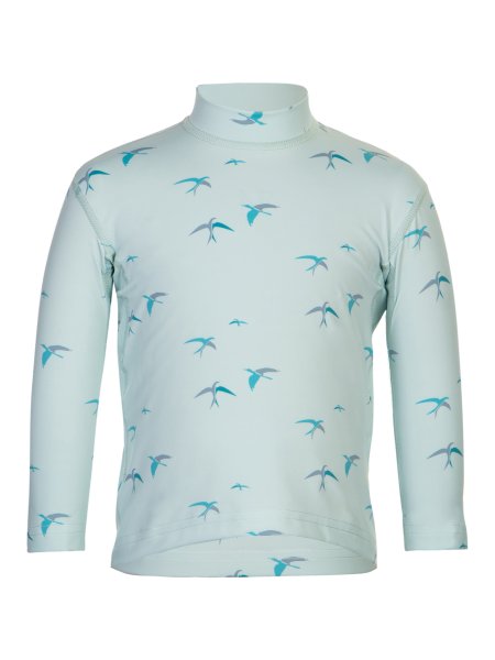 Preview: UV Longsleeve ‘birdy aquarius‘ front view 