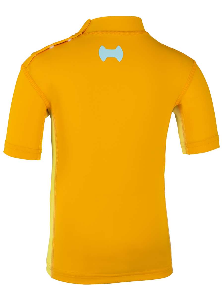 UV Shirt ‘tek taru tangerine / amari‘ Rückansicht 