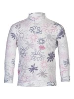 Preview: UV Langarmshirt ‘wild flowers‘ front view 