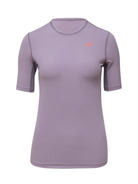 Preview: WOMEN UV Shirt ‘piti purple ash‘ front view 