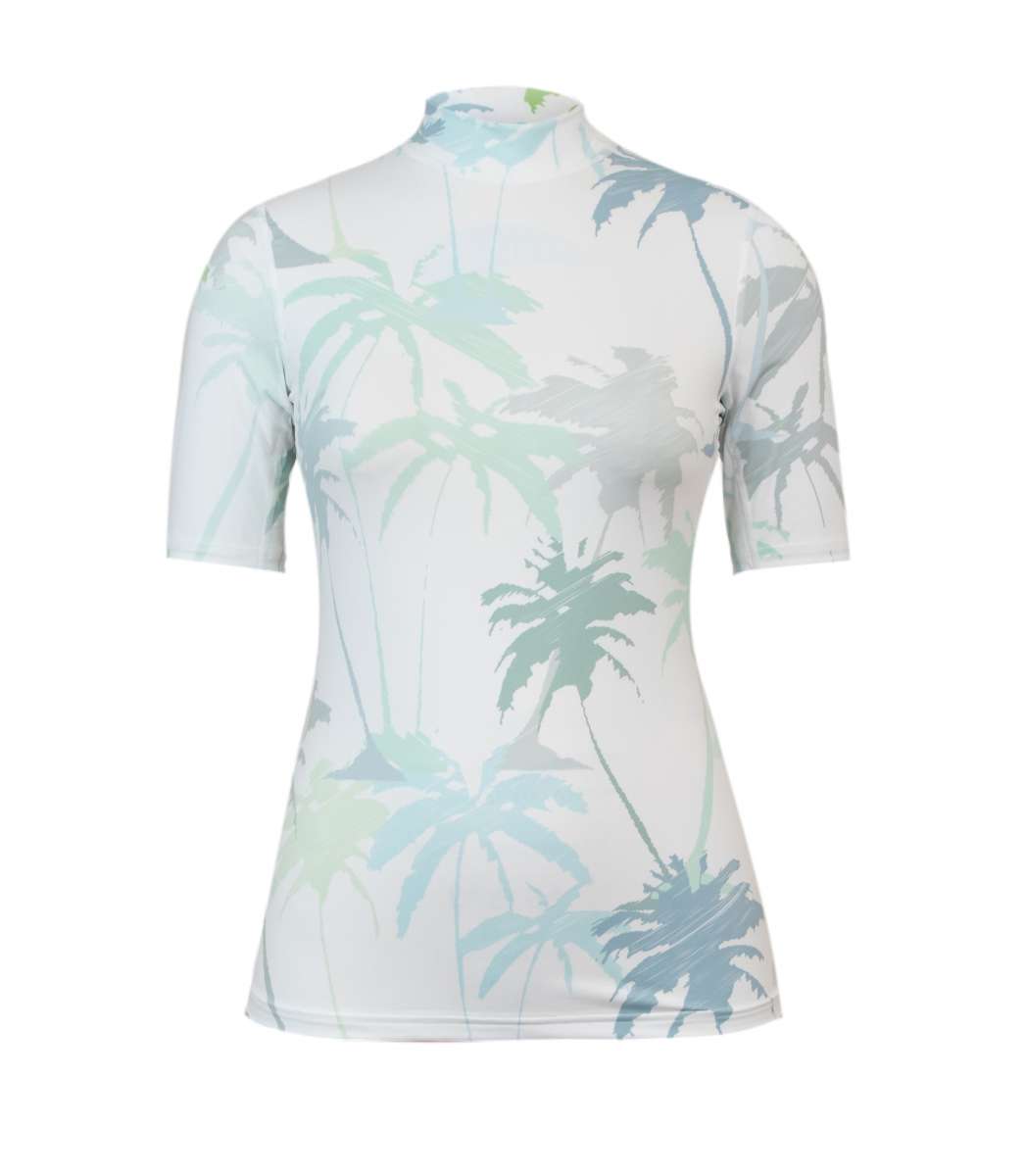 WOMEN UV Shirt ‘palms‘ Vorderansicht 