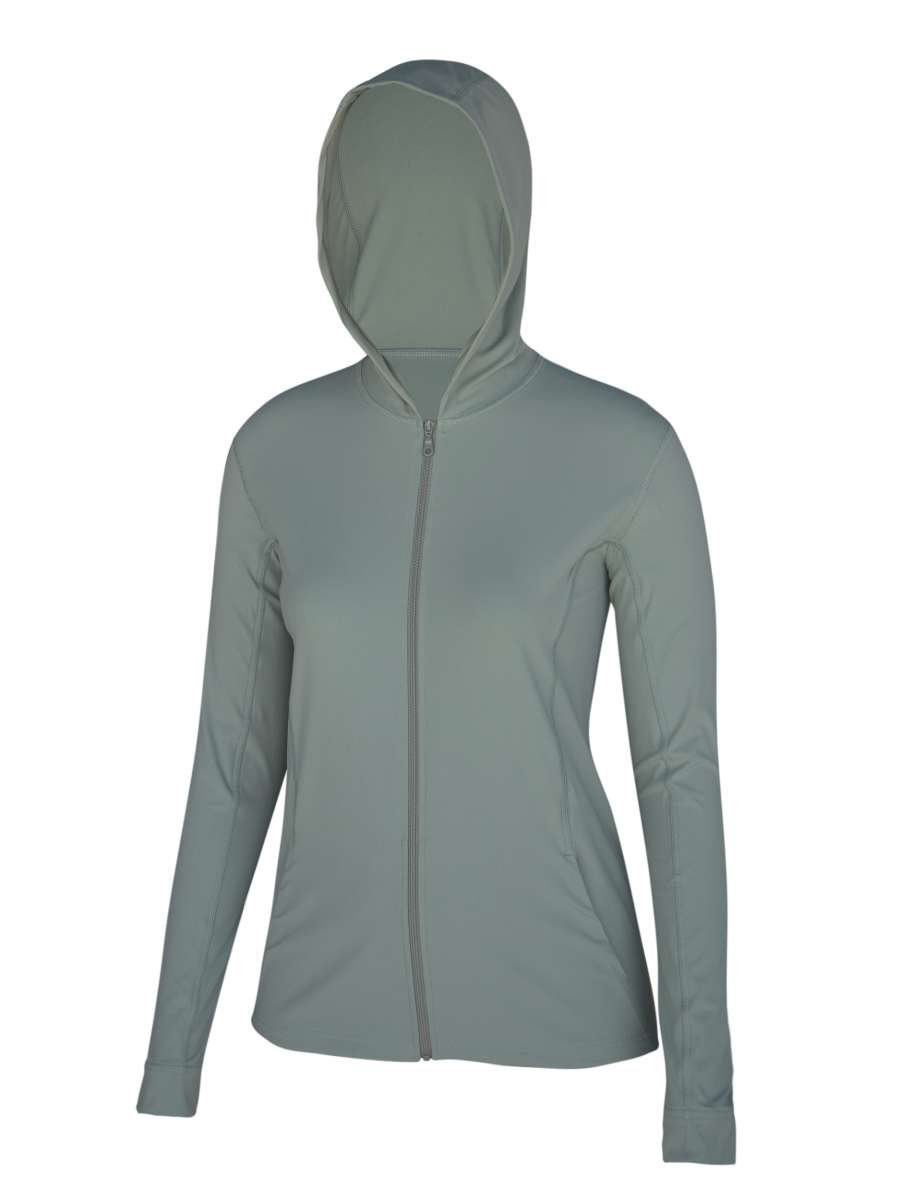 UV Hooded jacket ’tepee‘ side view 