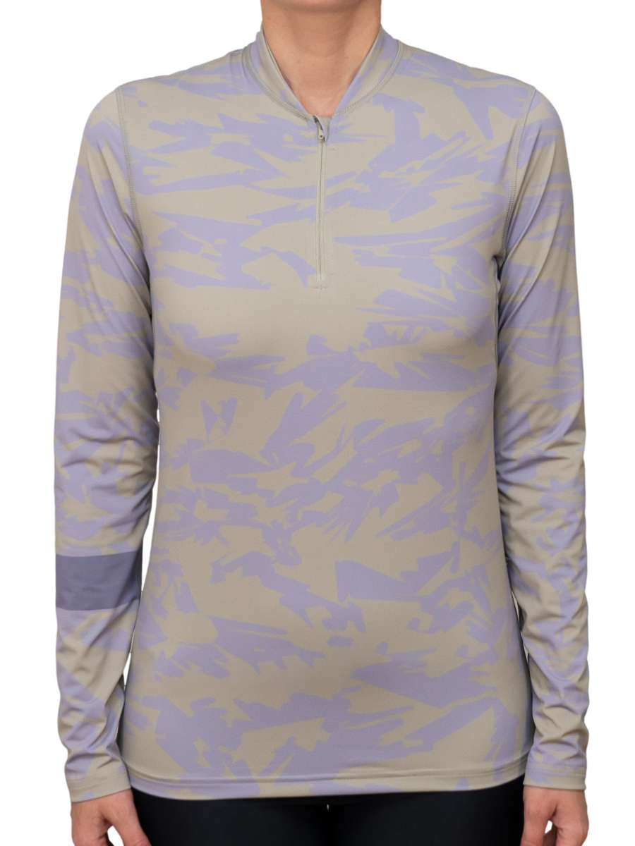 WOMEN UV Langarmshirt ‘fiona‘ front view with model 