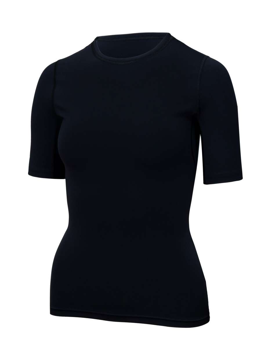 WOMEN UV Shirt ‘avaro black‘ side view 