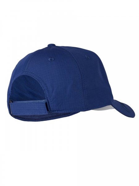 Baseball Cap 'blue iris' back view 