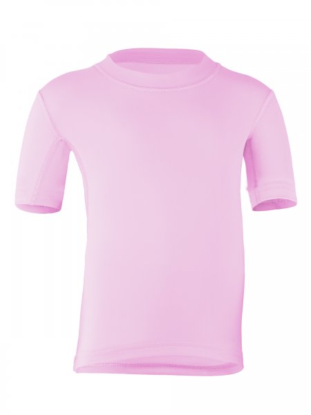 Short-sleeved shirt 'cameo rose' front view 