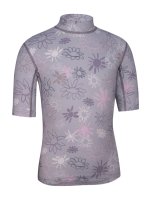 Vorschau: UV Shirt ‘wild flowers purple ash‘ Vorderansicht 