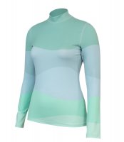 Preview: UV Long sleeve ‘oscillio glacier green&#039;
side view
