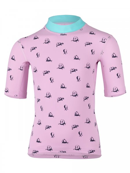 Short-sleeved shirt 'fellas cameo rose' front view 