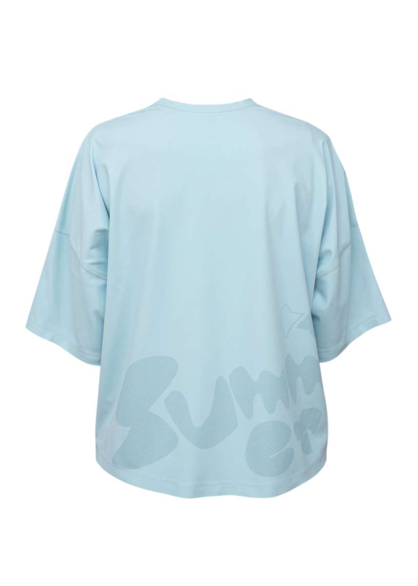 WOMEN UV Shirt ‘summer aquarius‘ Rückansicht 