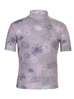 Vorschau: UV Shirt ‘wild flowers purple ash‘ Vorderansicht 
