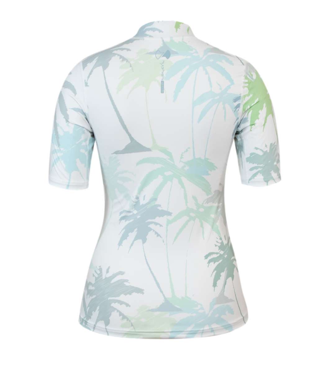WOMEN UV Shirt ‘palms‘ Rückansicht 