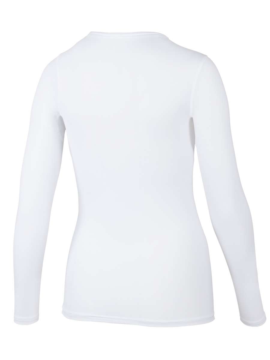 UV Shellshirt Women 'white' Rückansicht 