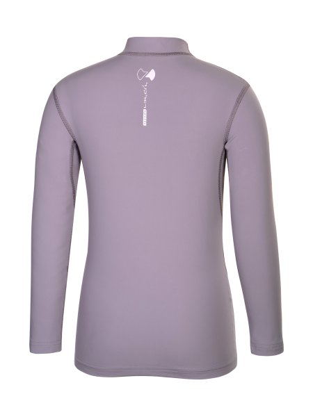 UV Langarmshirt ‘flamingos purple ash‘ Rückansicht 