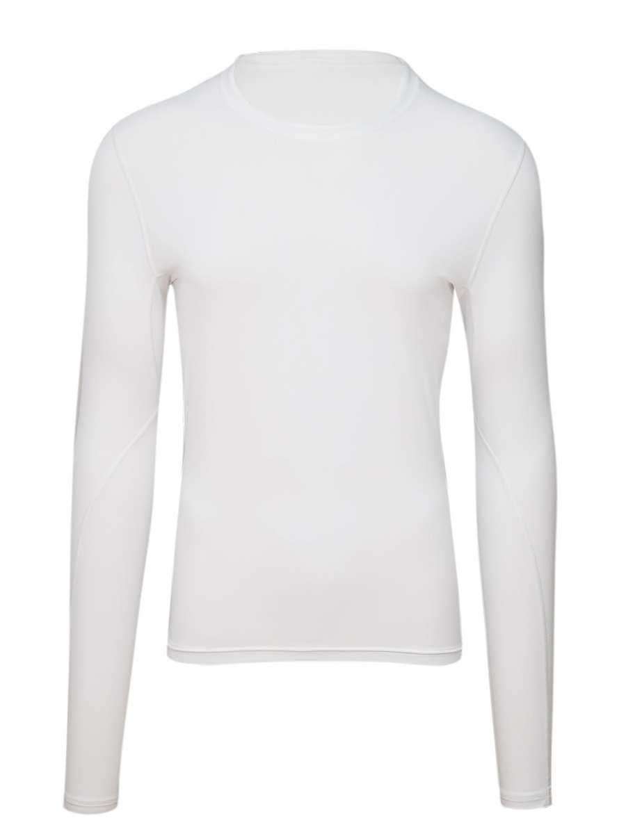 MEN UV Langarmshirt ‘avaro white‘ front view 
