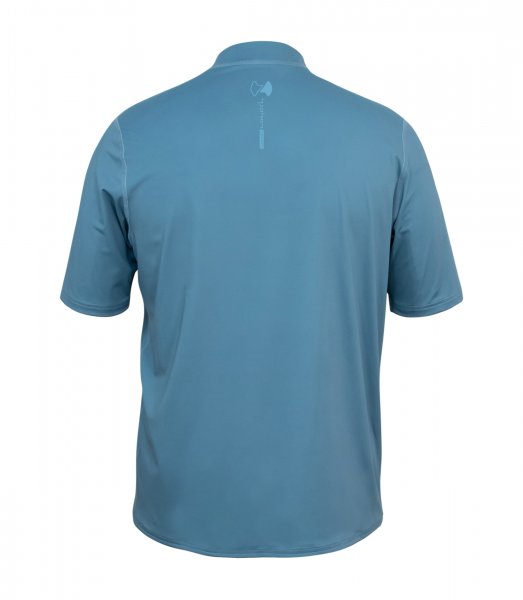 UV T-Shirt 'pebble grey' back view 