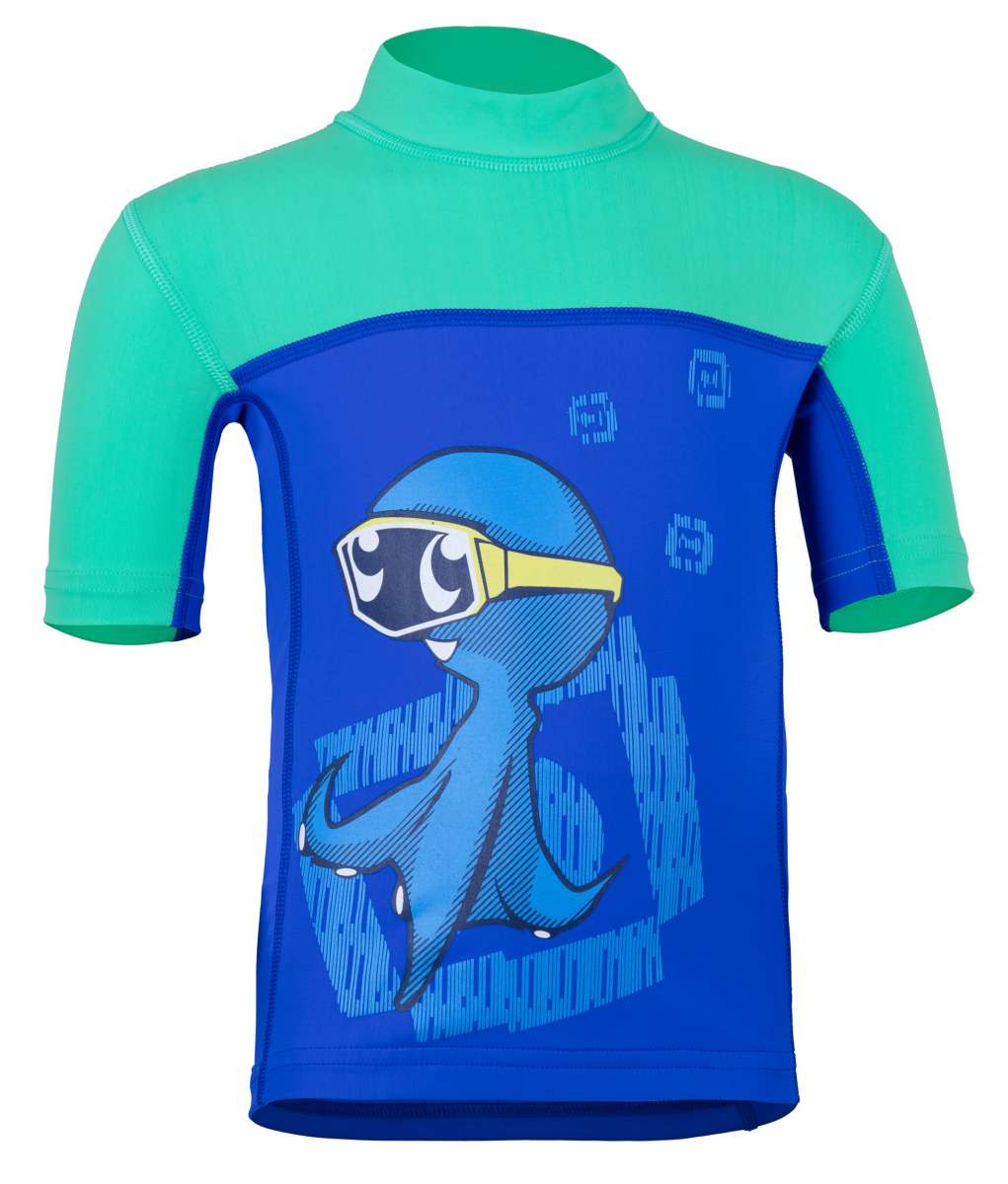 UV Shirt ’ocy's dive bermuda / cobalt‘ Vorderansicht 