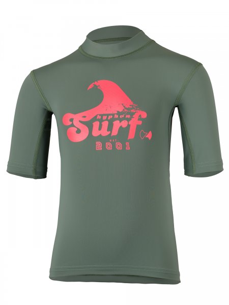 Short-sleeved shirt 'tuvu iguana' front view 