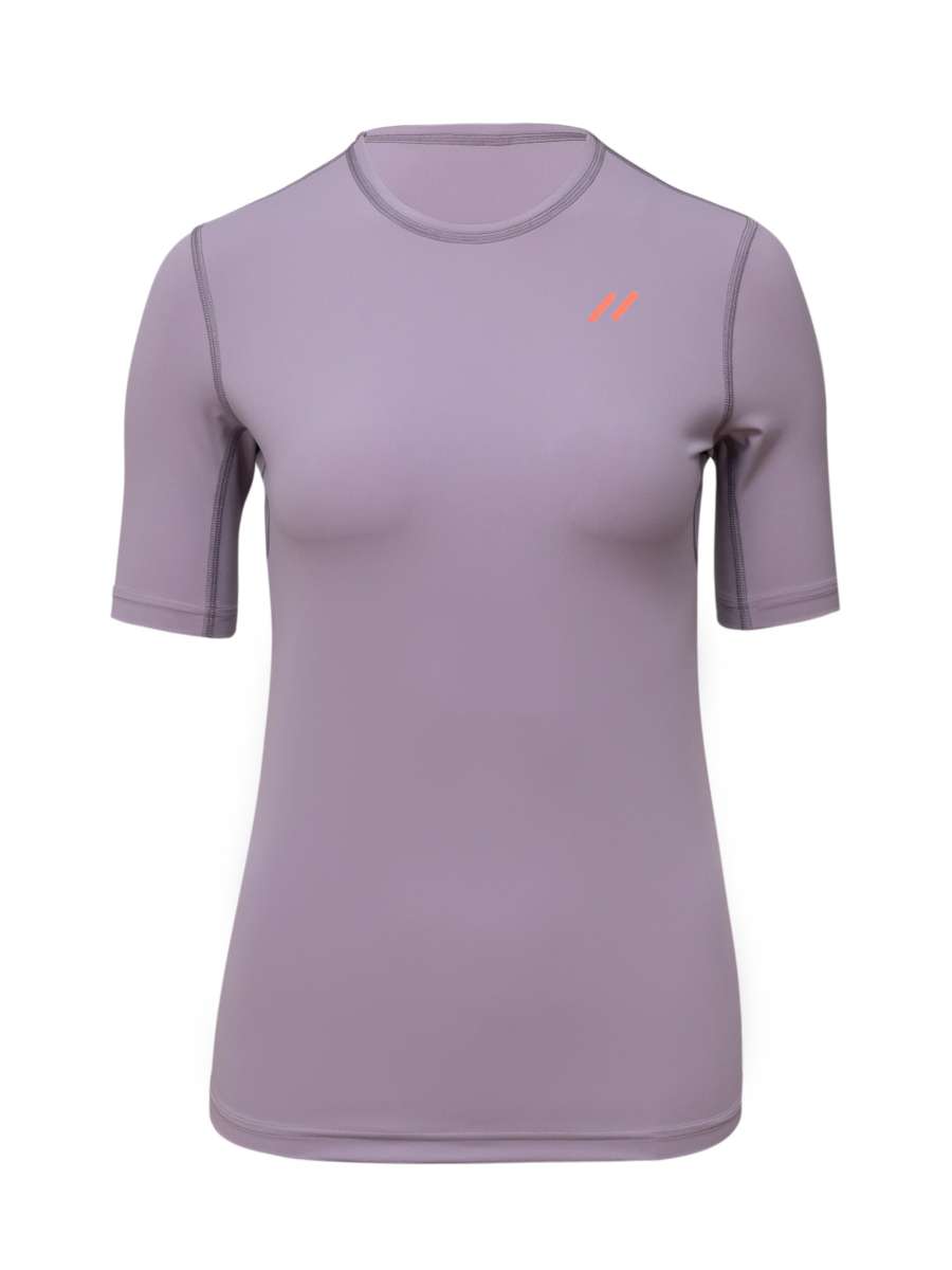 WOMEN UV Shirt ‘piti purple ash‘ front view 