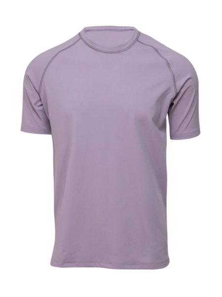 Preview: MEN UV Shirt ‘coni purple ash‘ front view 
