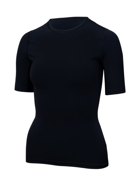 Preview: WOMEN UV Shirt ‘avaro black‘ side view 