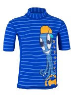 Vorschau: UV Shirt ‘yip hip ike striped cobalt / cobalt‘ Vorderansicht 