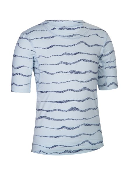 Preview: UV Shirt ‘blue waves‘ front view 