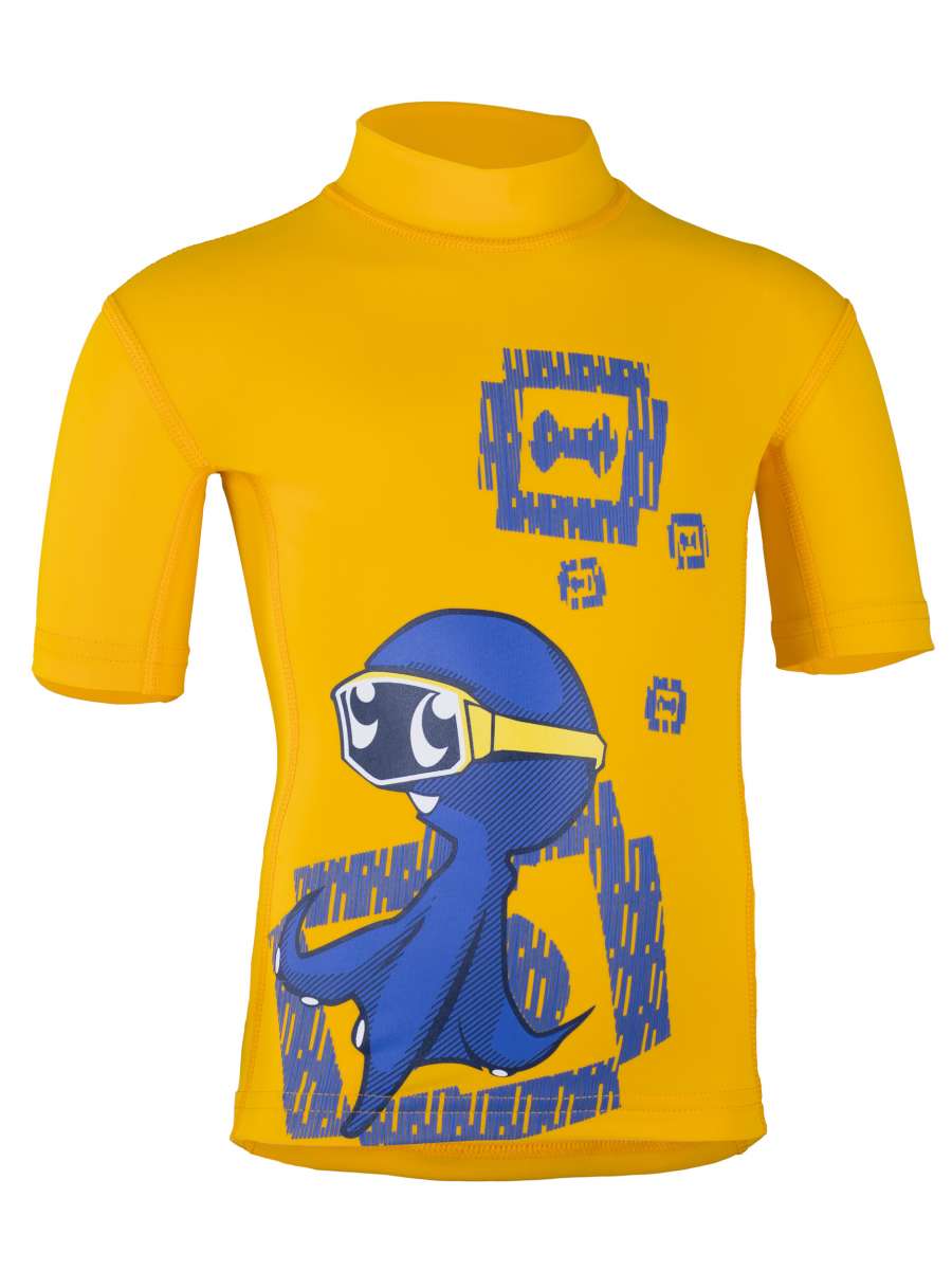 T-Shirt 'ocy's dive tangerine' front view 