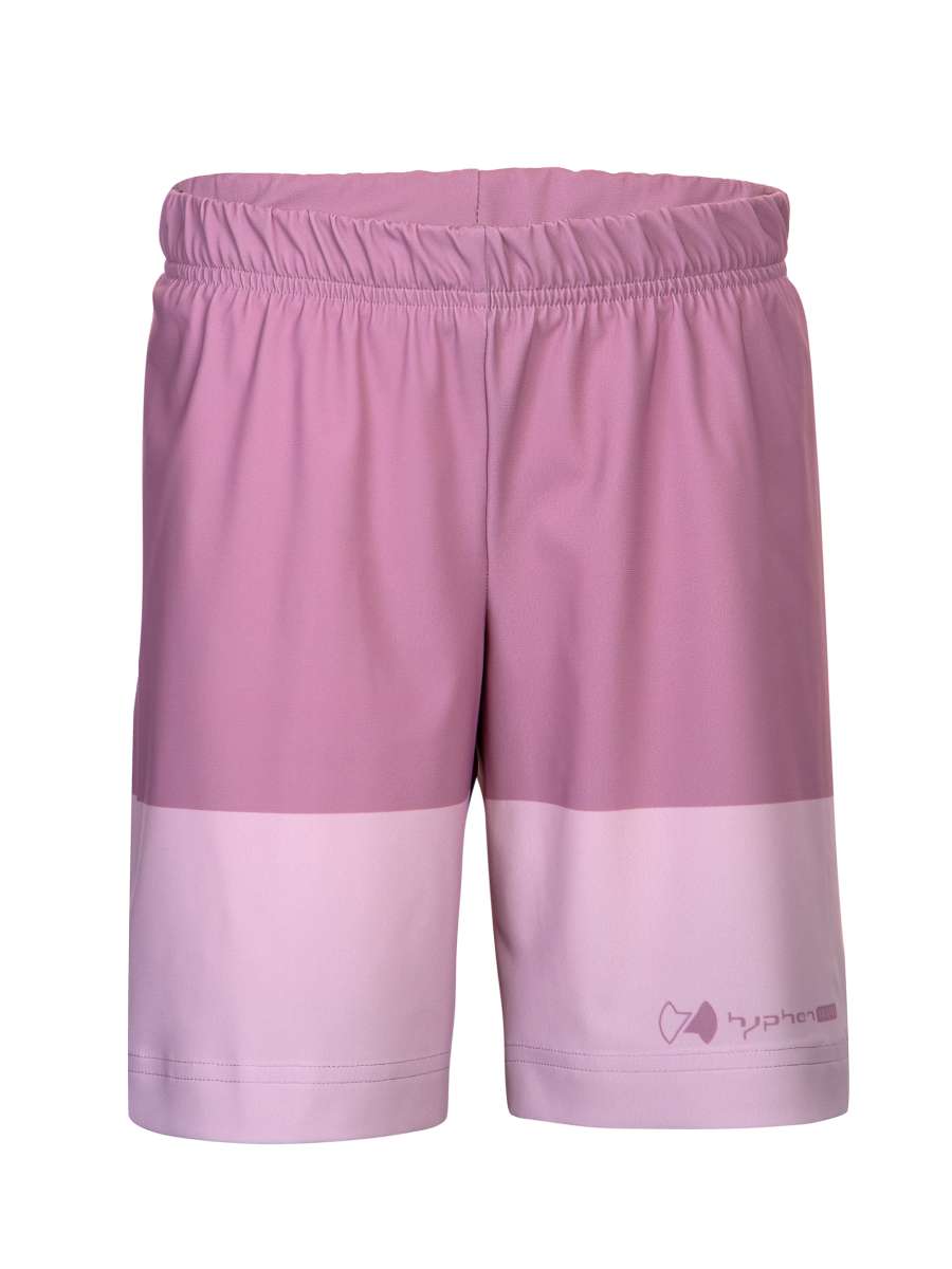 UV Boardshorts ‘epiorchid / cameo rose‘ front view 