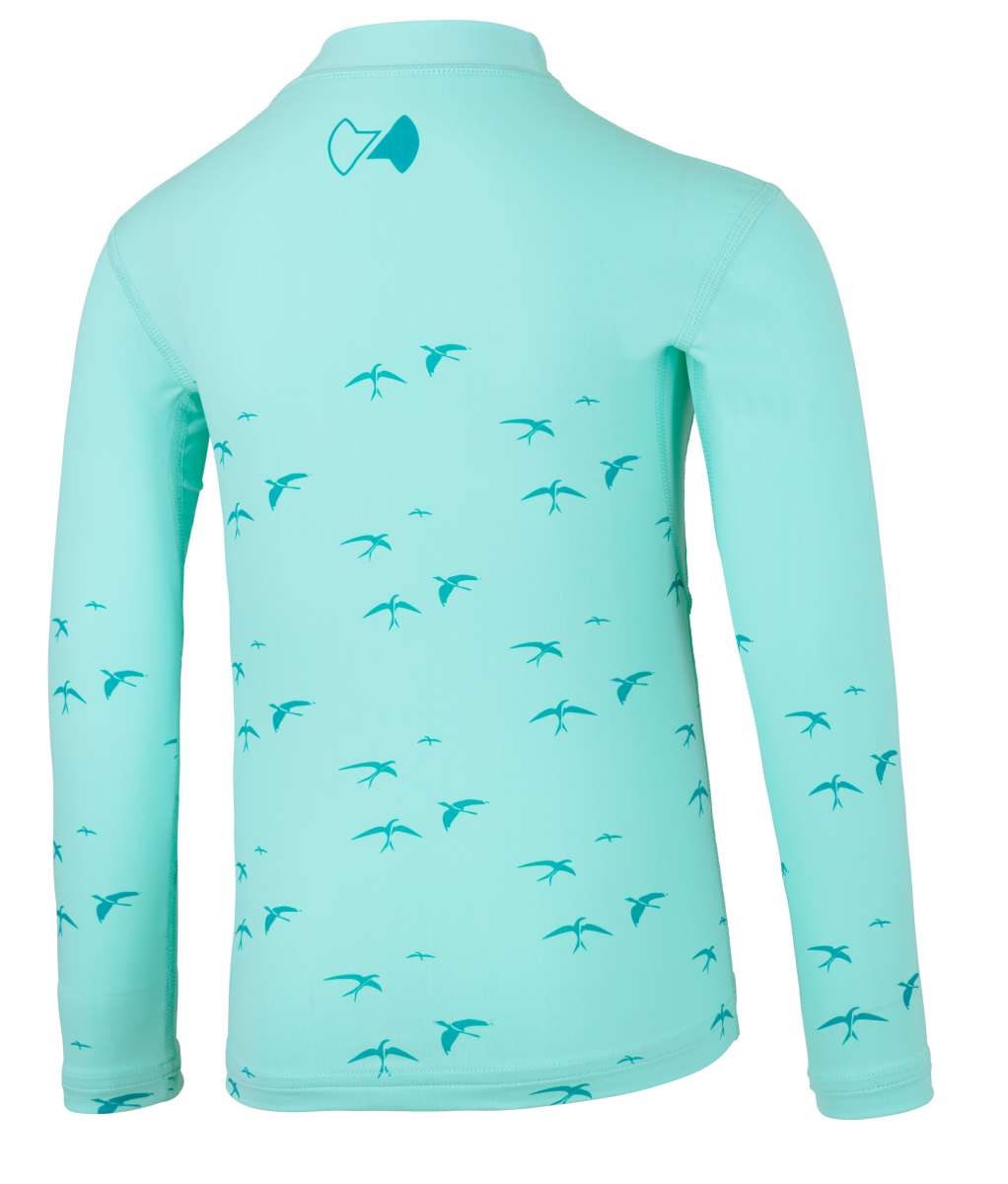 Long sleeve shirt ‘birdy caribic‘ back view 