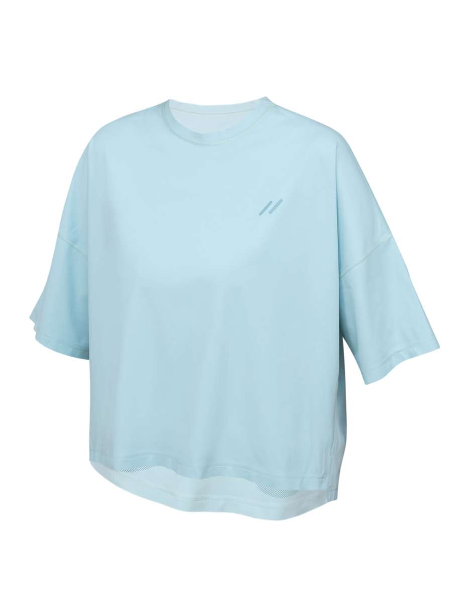 WOMEN UV Shirt ‘summer aquarius‘ Seitenansicht 