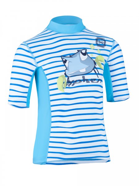 UV Shirt ‘tootie tenk striped cielo / moloki azur‘ Vorderansicht 