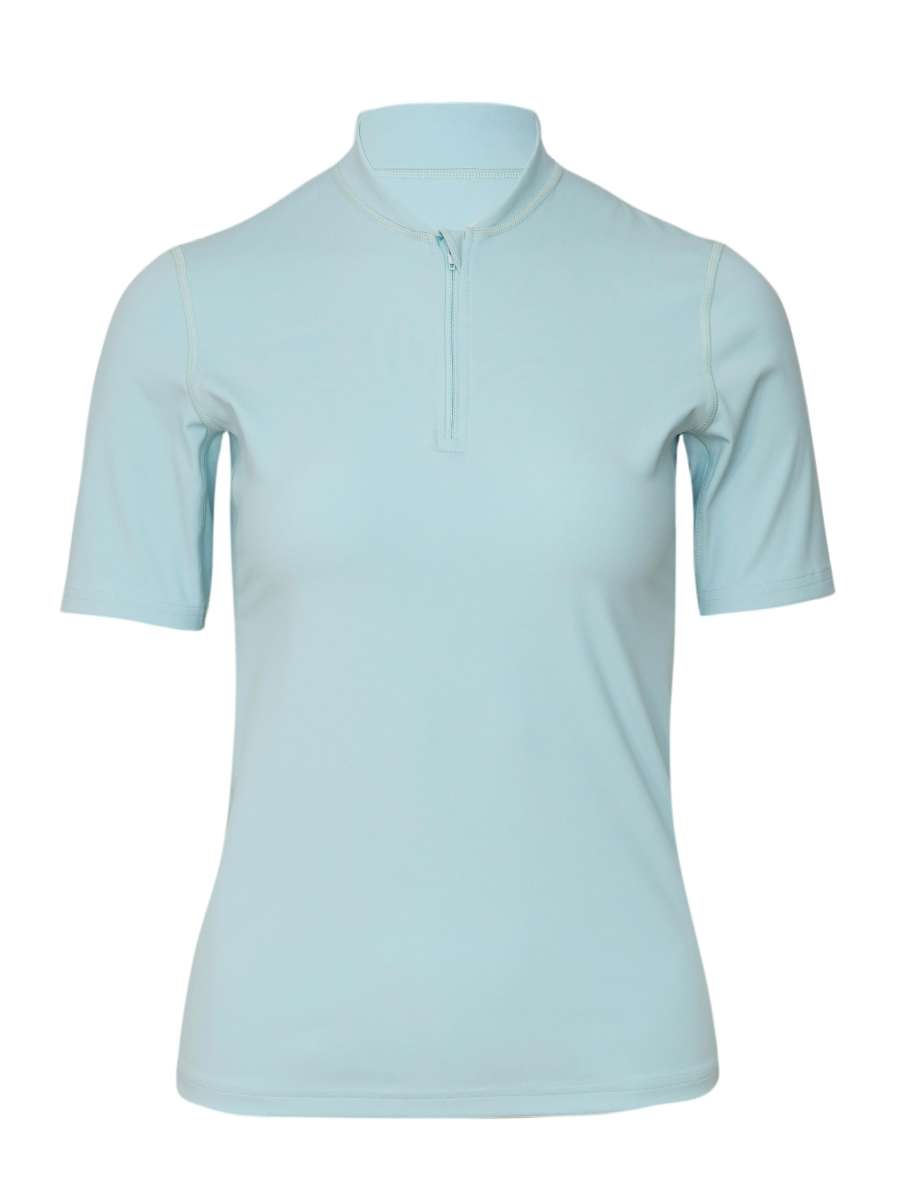 WOMEN UV Shirt ‘ha'akili aquarius‘ front view 