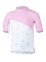 Vorschau: UV Kurzarmshirt ‘cupsy cameo rose / white‘ Vorderansicht 