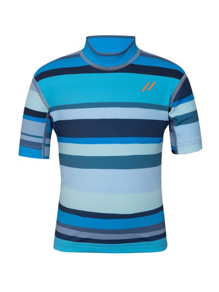 Preview: KIDS UV T-Shirt ’wild stripes‘ front view 