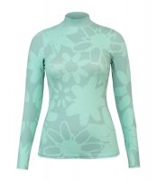 Preview: UV long sleeve ‘pieni cadillac green' front view 