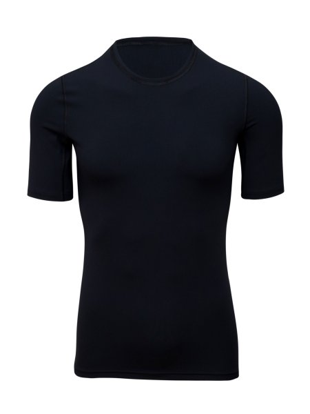 Preview: MEN UV Shirt ‘avaro black‘ front view 