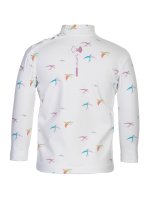 Preview: UV Langarmshirt ‘birdy ivory‘ back view 